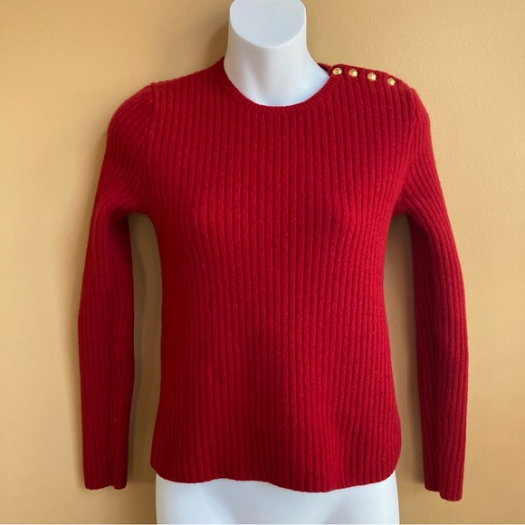 Lauren Ralph Lauren 100% Lambswool Sweater Size M - Picture 1 of 10